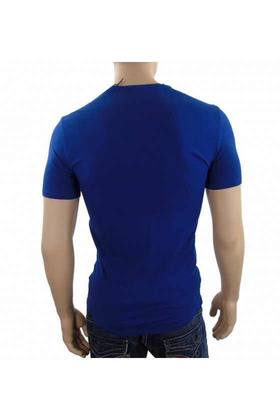 T shirt guess manches courtes Homme M63I50 Bleu