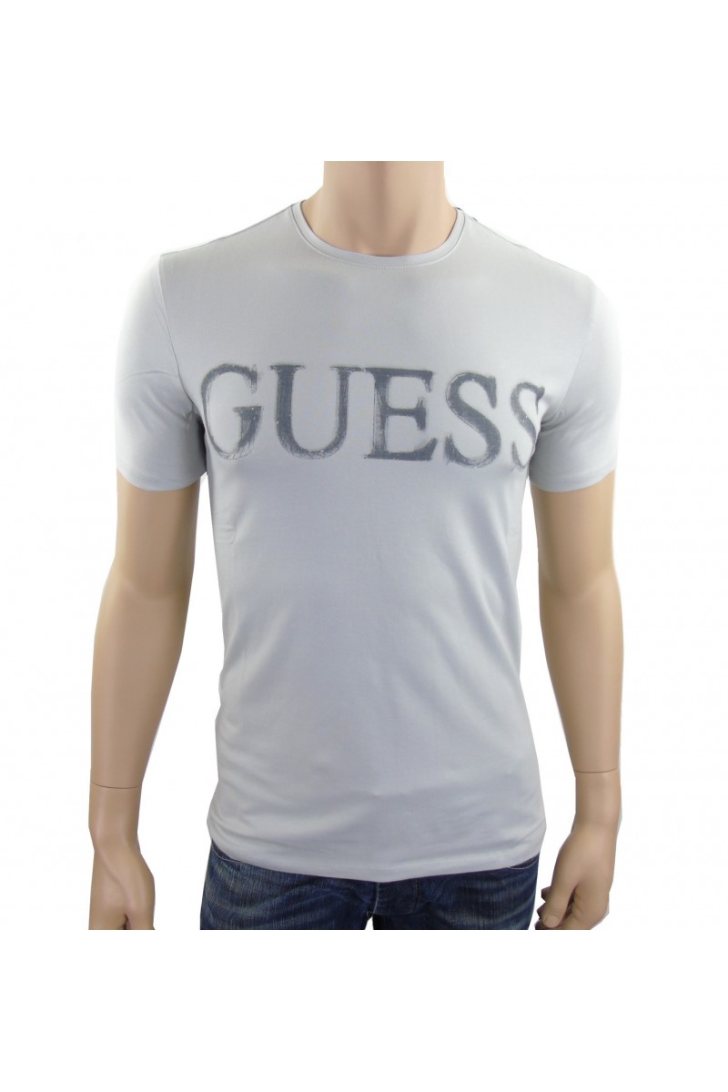 T shirt guess manches courtes Homme M62I13 Gris