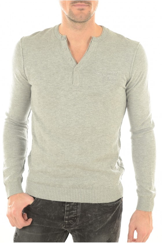 Pull kaporal homme ELMI Gris