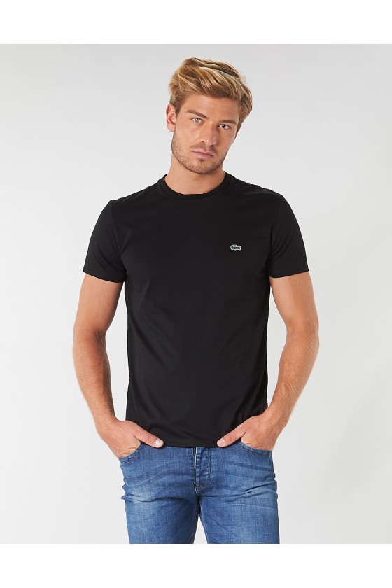 T-shirt hommes Lacoste TH6709 Noir