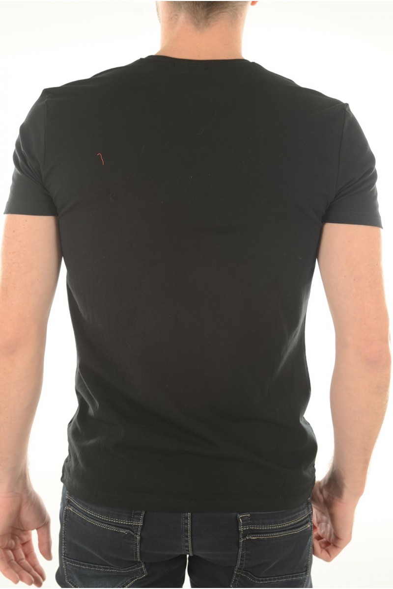 Tee shirt Kaporal manches courtes TROPI Black