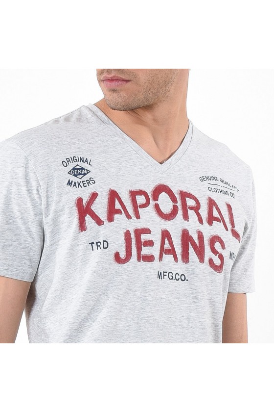 Tee shirt Kaporal manches courtes TROPI Grey