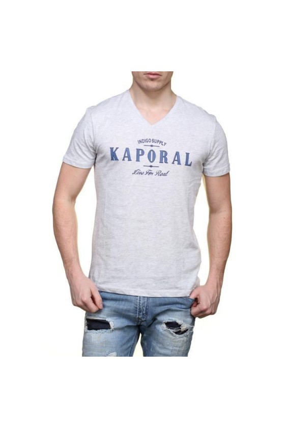 Tee shirt Kaporal manches courtes homme CODY Grey