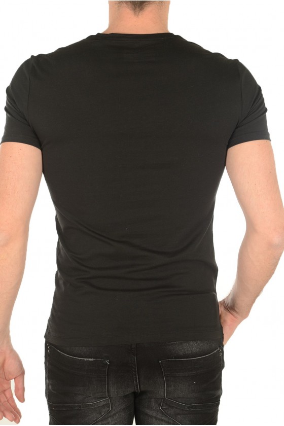 Tee shirt Guess manches courtes Homme M72I28 Noir