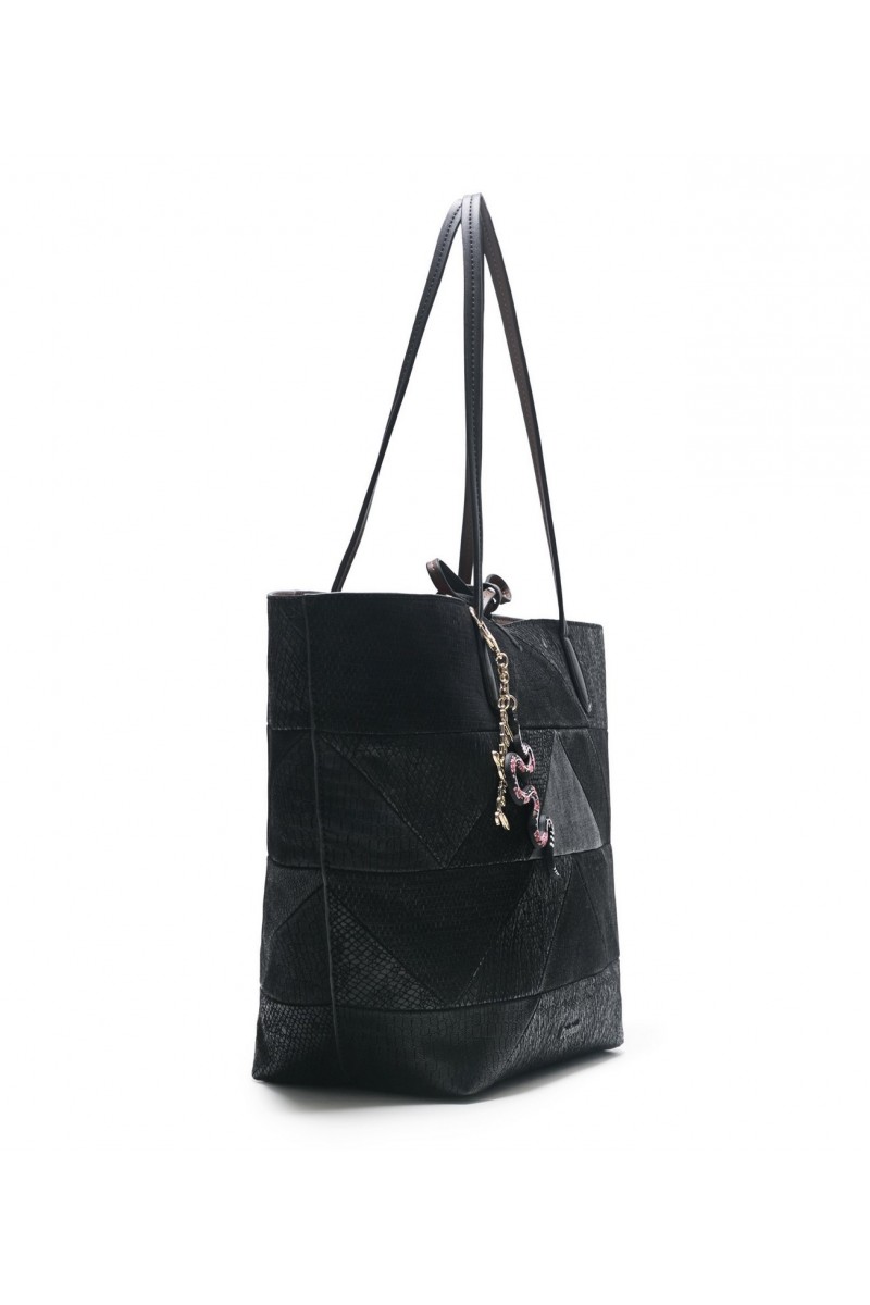 Sac desigual shopper réversible Capri Snake Patch 17WAXPDF/2000