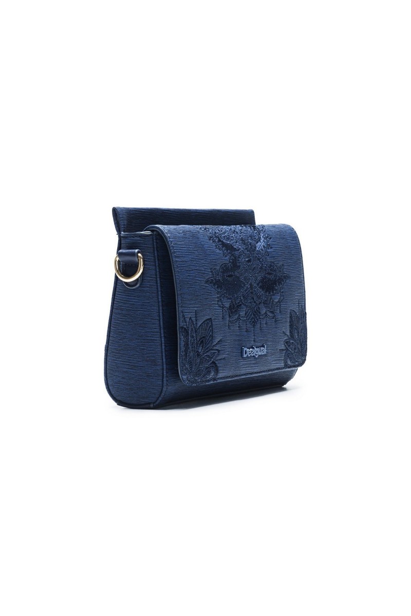 Sac Desigual bandoulière Dallas Soft Mendhi 17WAXPGR Bleu