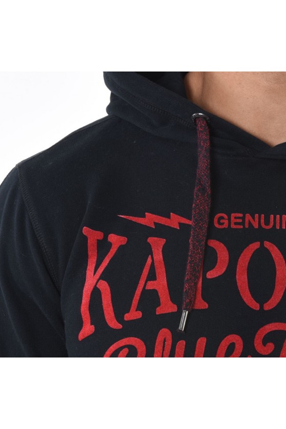 Sweat-shirt à capuche kaporal homme MIKKY BLACK