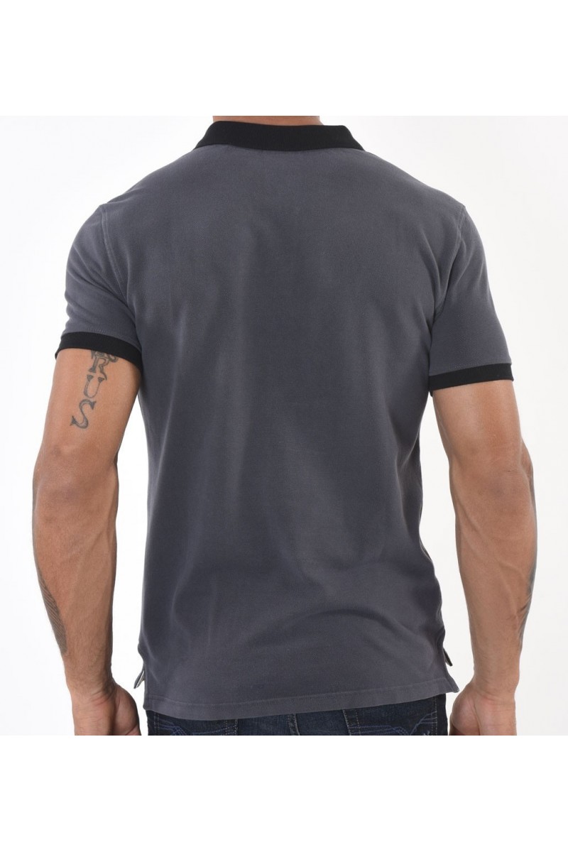 Polo Kaporal manches courtes homme JORK Graphite