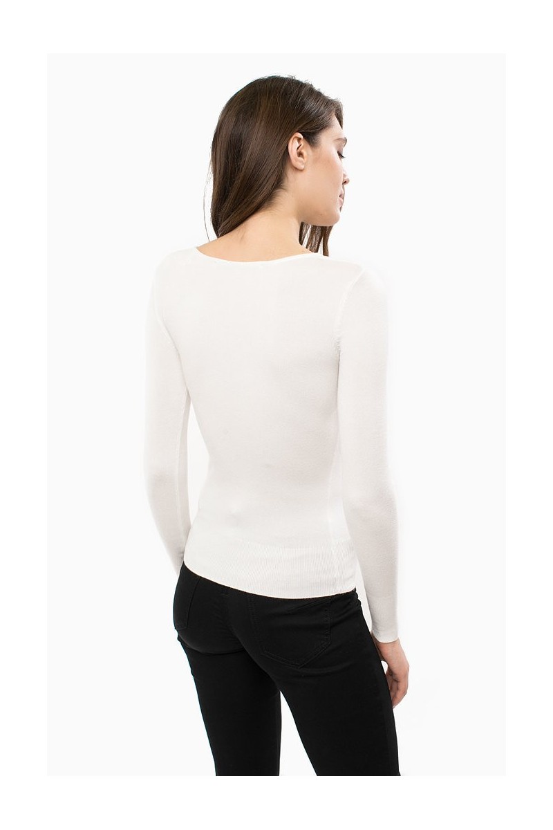 Pull Guess femme W73R83 Blanc