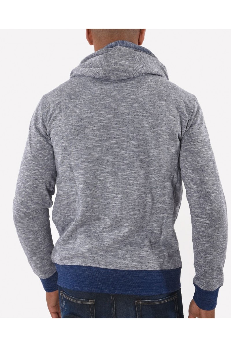 Sweat zippé a capuche Kaporal Galup navy