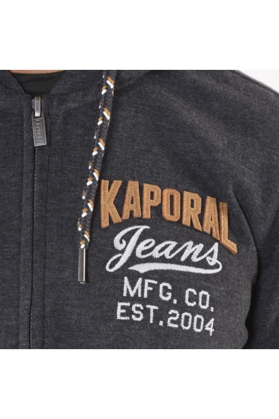 Sweat zippé a capuche Kaporal homme BONZA back