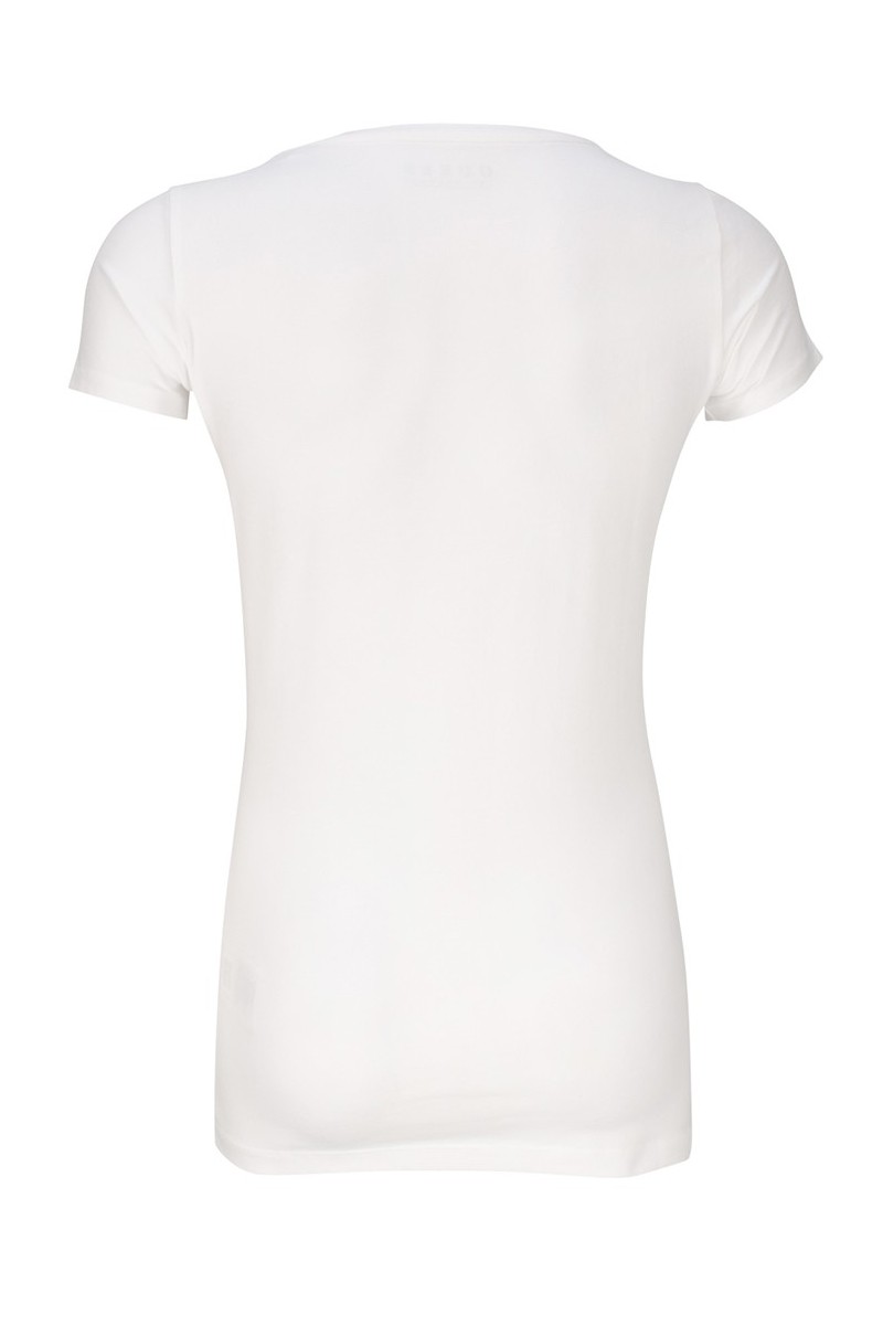 Tee shirt guess femme manches courtes W51I05 Blanc