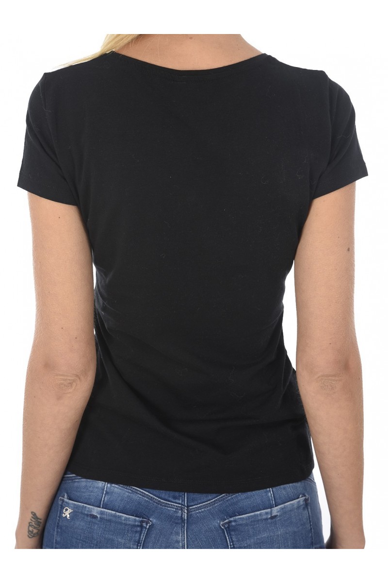 Tee shirt Kaporal manches courtes Hanna Black