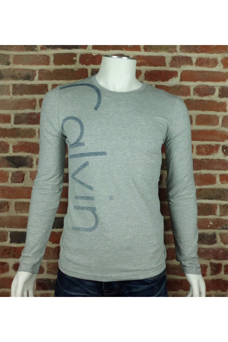 T shirt Calvin Klein homme manche longue CMP27U Gris