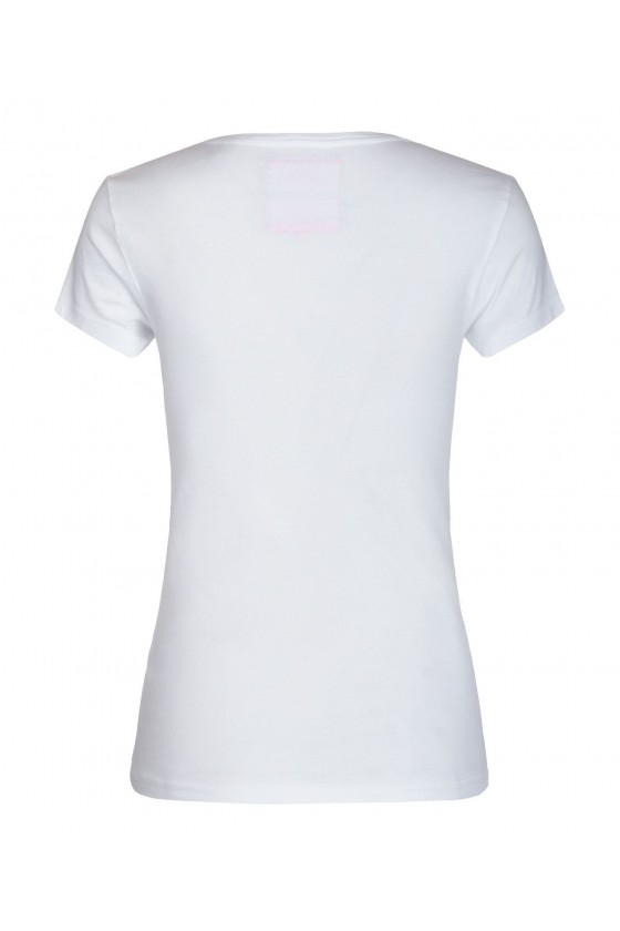 T shirt superdry manches courtes femme G10002HQDS Blanc