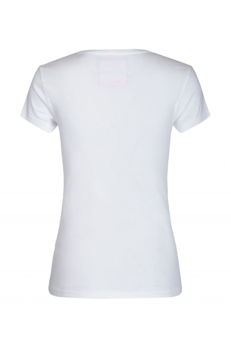 T shirt superdry manches courtes femme G10002HQDS Blanc