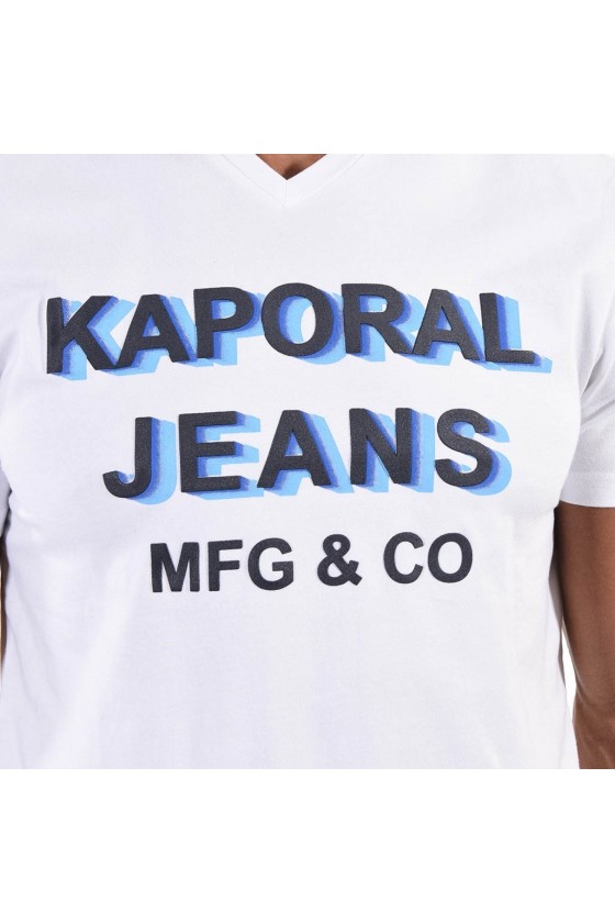 T shirt Kaporal manches courtes homme LOLY White