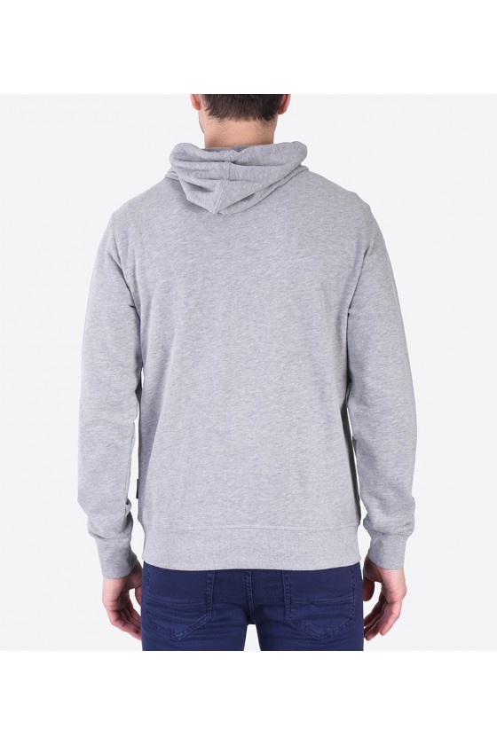 Sweat zippé a capuche Kaporal homme LETAN grey