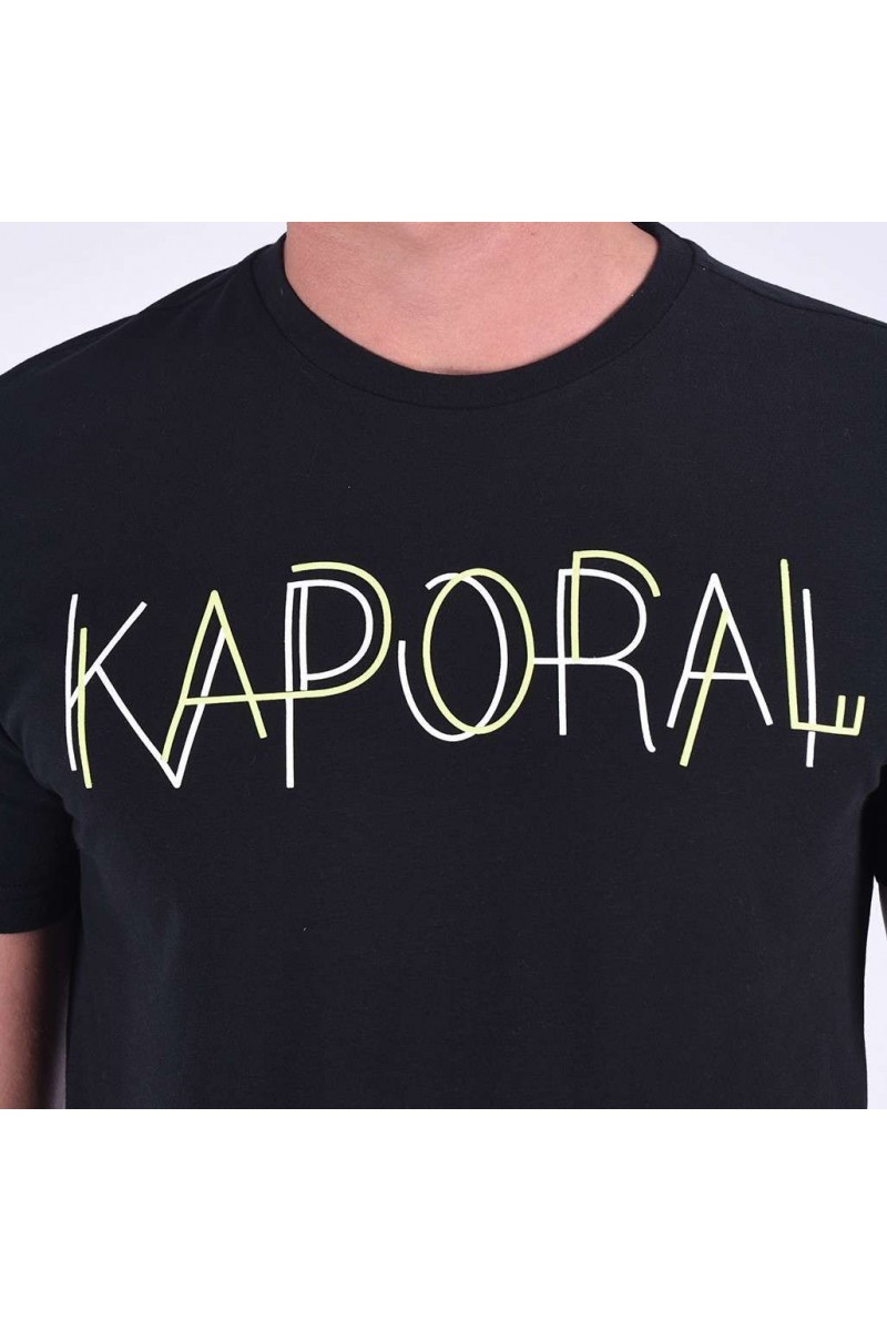 T shirt kaporal manches courtes homme SALUT black