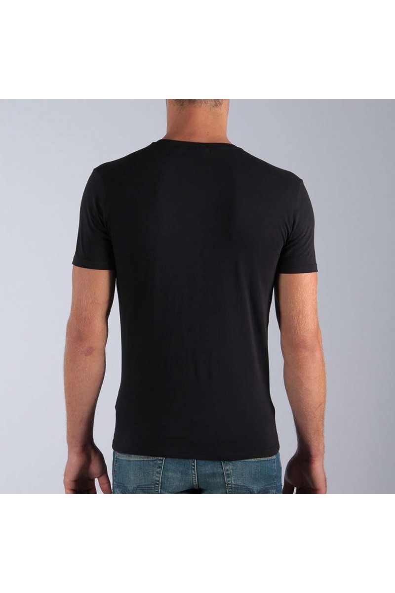 T shirt Kaporal manches courtes homme SINCE Black