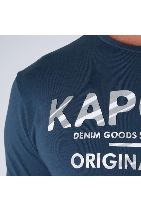 T shirt Kaporal manches courtes homme SINCE Blue us