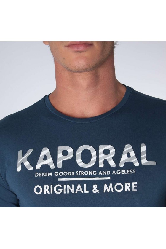 T shirt Kaporal manches courtes homme SINCE Blue us