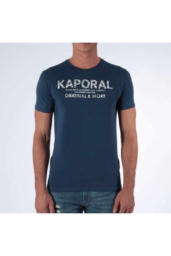 T shirt Kaporal manches courtes homme SINCE Blue us