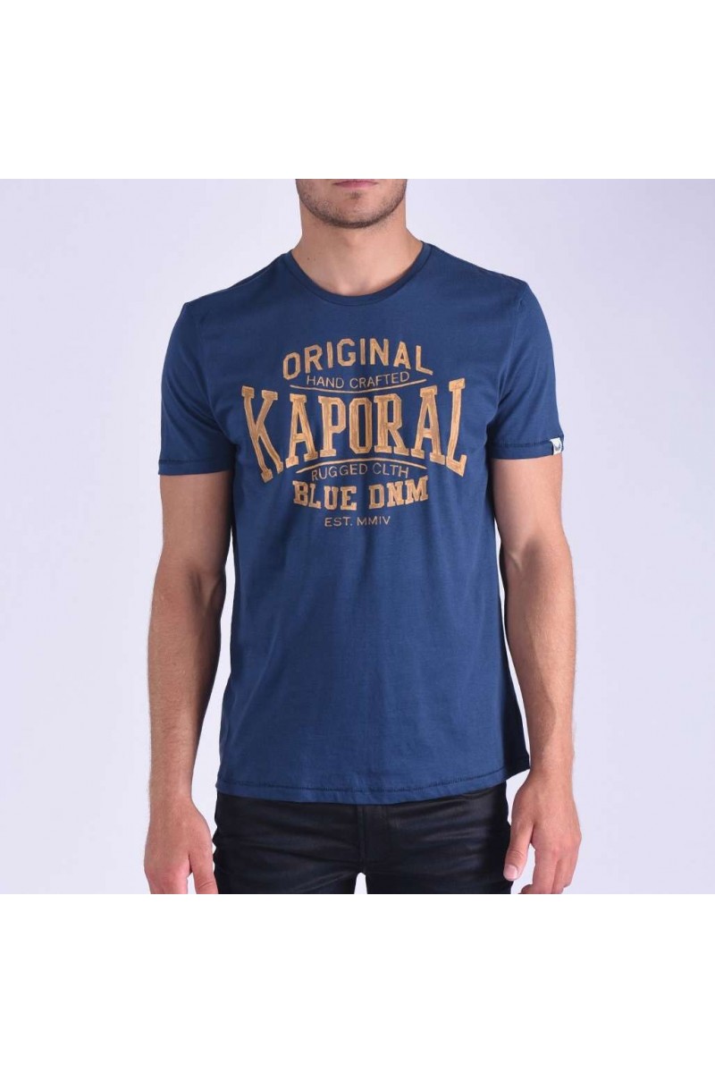 T shirt Kaporal manches courtes homme BRISK Blue us