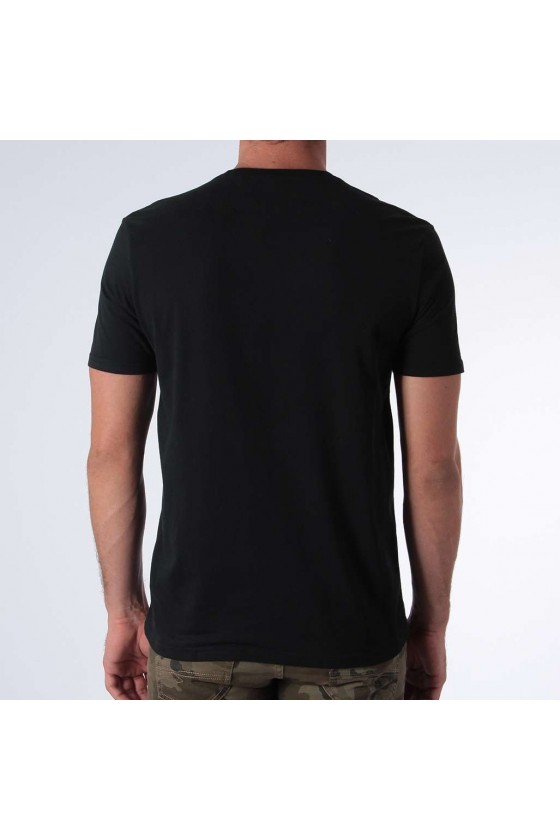 T shirt Kaporal manches courtes homme FABLO Black