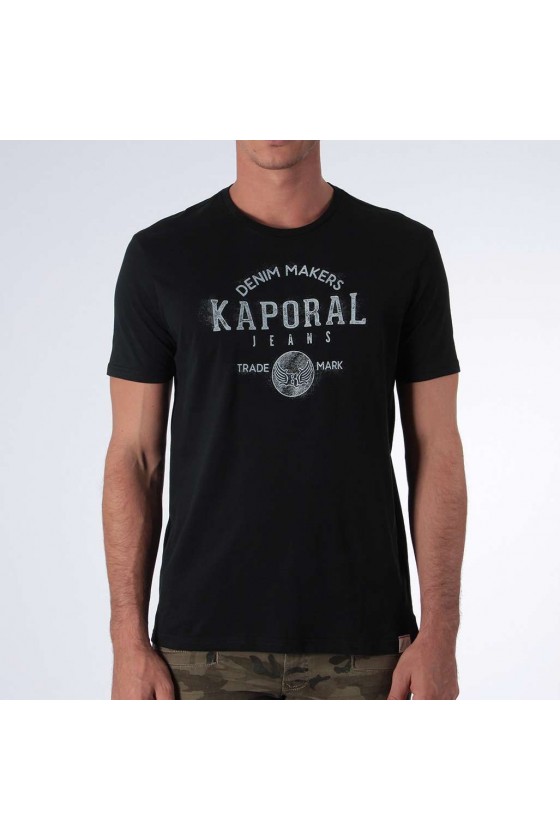 T shirt Kaporal manches courtes homme FABLO Black