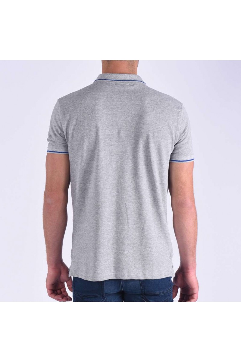 Polo Kaporal manches courtes homme BAMBI Meduim Grey