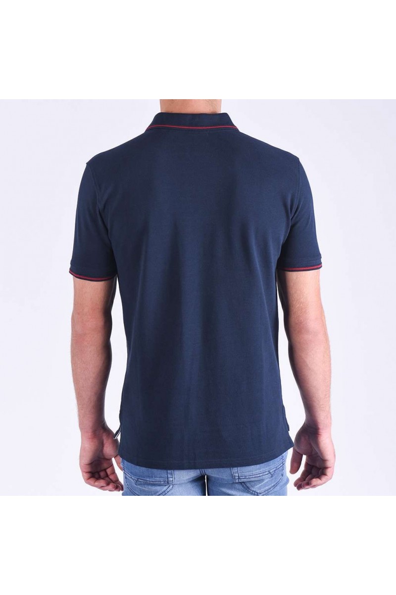 Polo Kaporal manches courtes homme BAMBI Navy