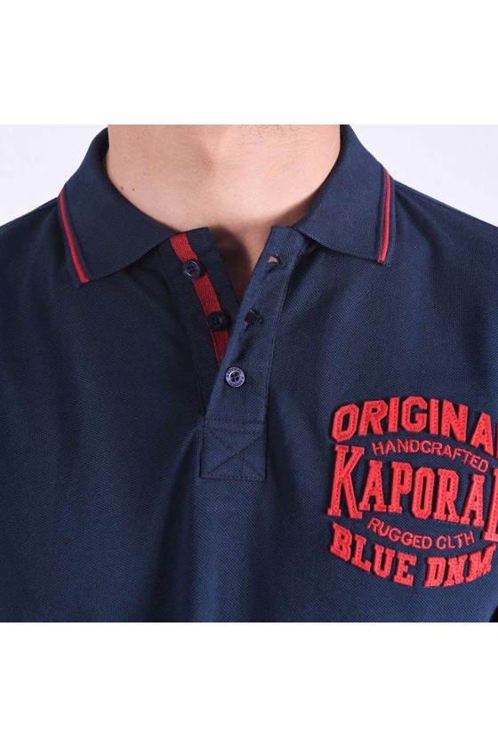 Polo Kaporal manches courtes homme BAMBI Navy