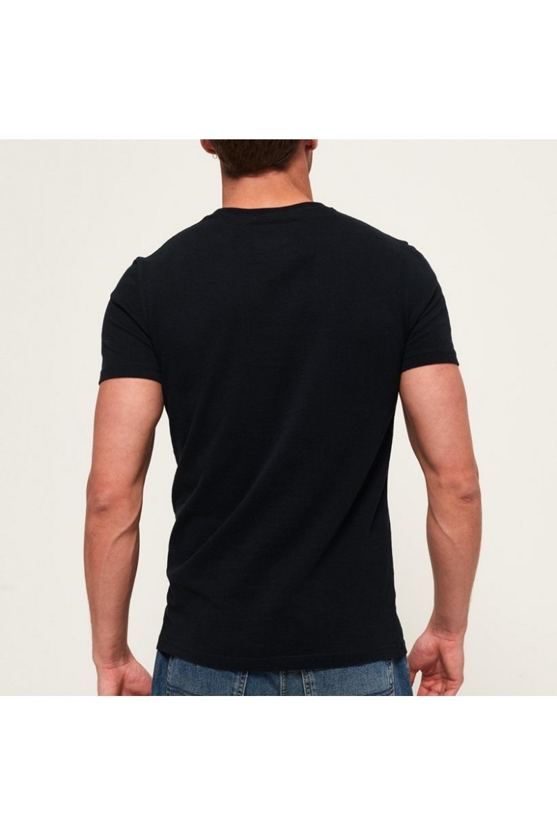 T shirt Superdry manches courtes homme vintage logo 1ST eclipse navy