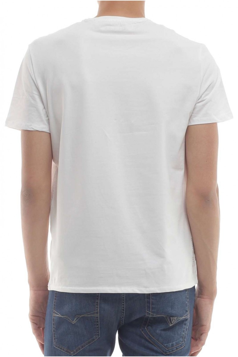 T shirt Guess homme manches courtes M83I18-TWHT Blanc