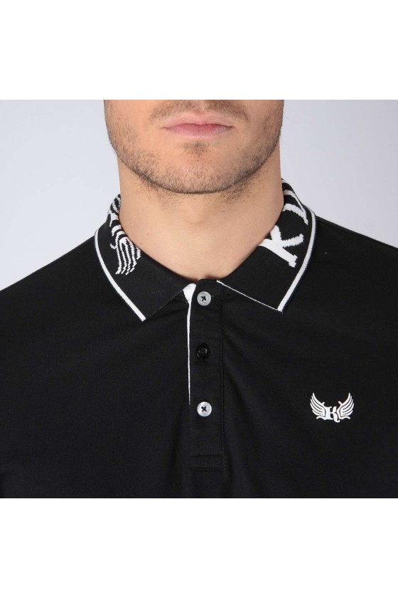 Polo Kaporal manches courtes homme RICK Black