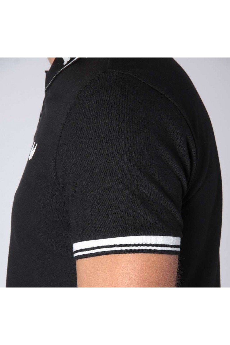 Polo Kaporal manches courtes homme RICK Black