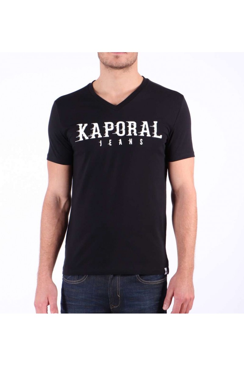 T shirt Kaporal manches courtes PAZIK Black