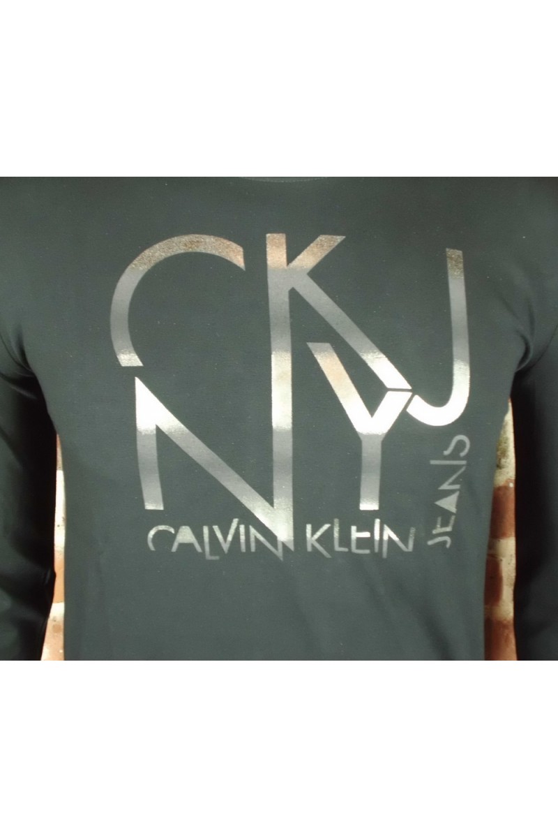 T shirt Calvin Klein Homme manche longue CMP12V noir