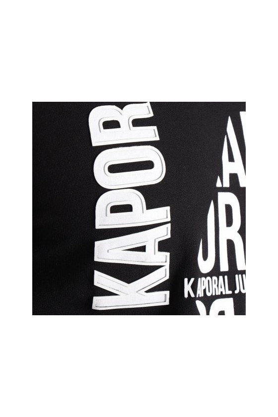 T shirt Kaporal manches longues homme Gerlu noir