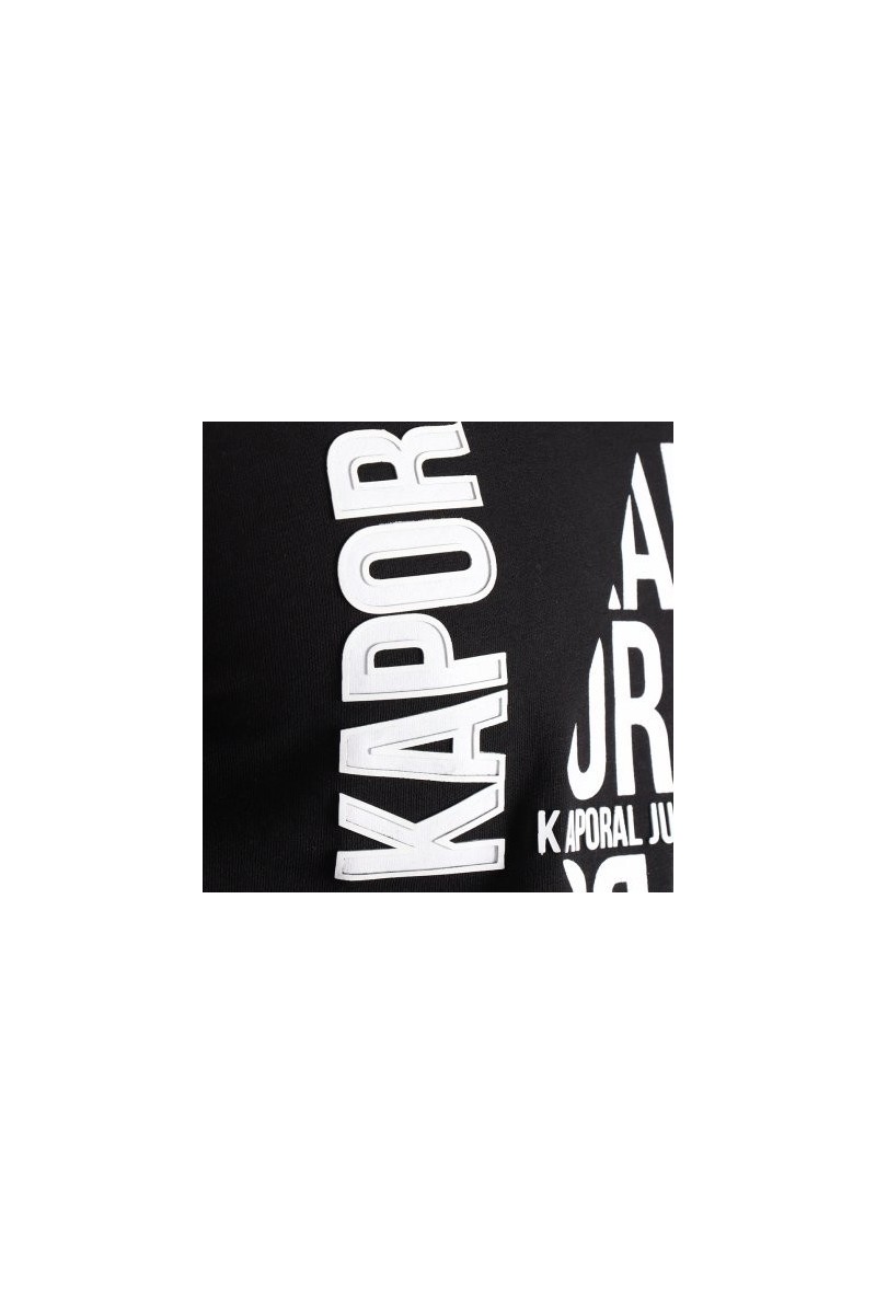 T shirt Kaporal manches longues homme Gerlu noir