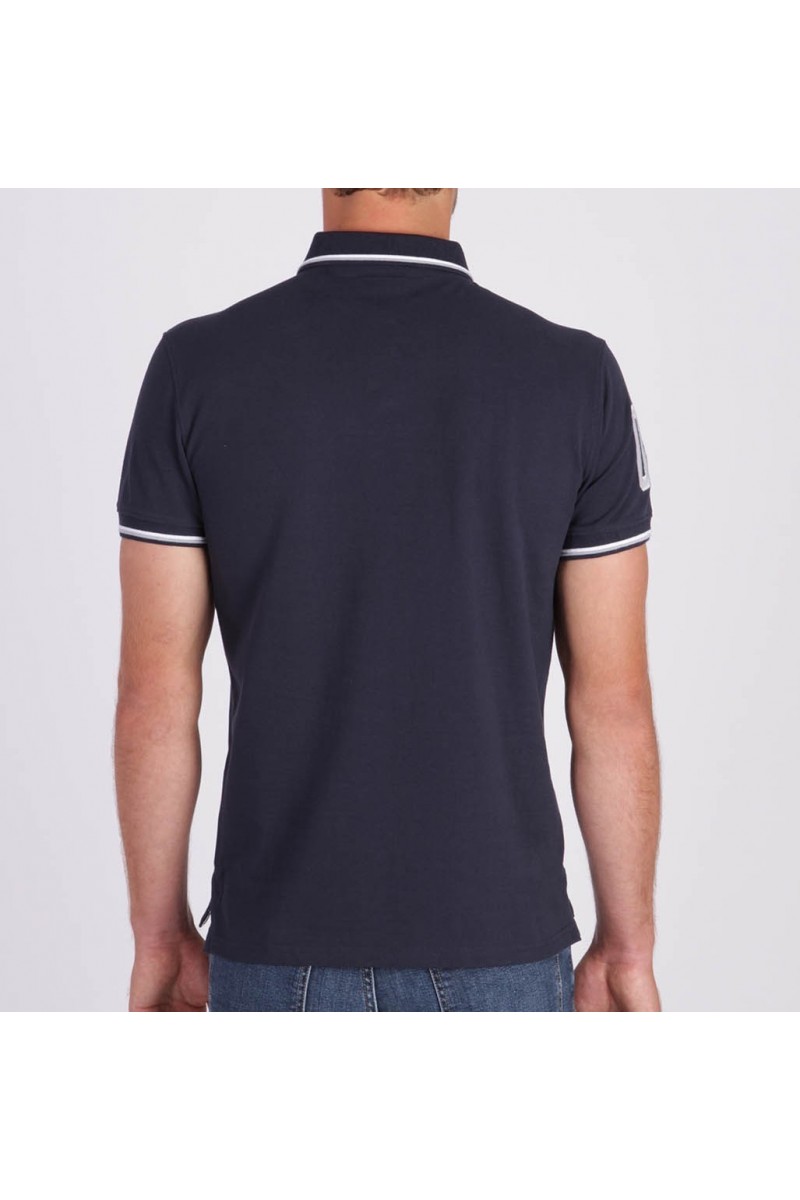 Polo Kaporal manches courtes homme Olix bleu