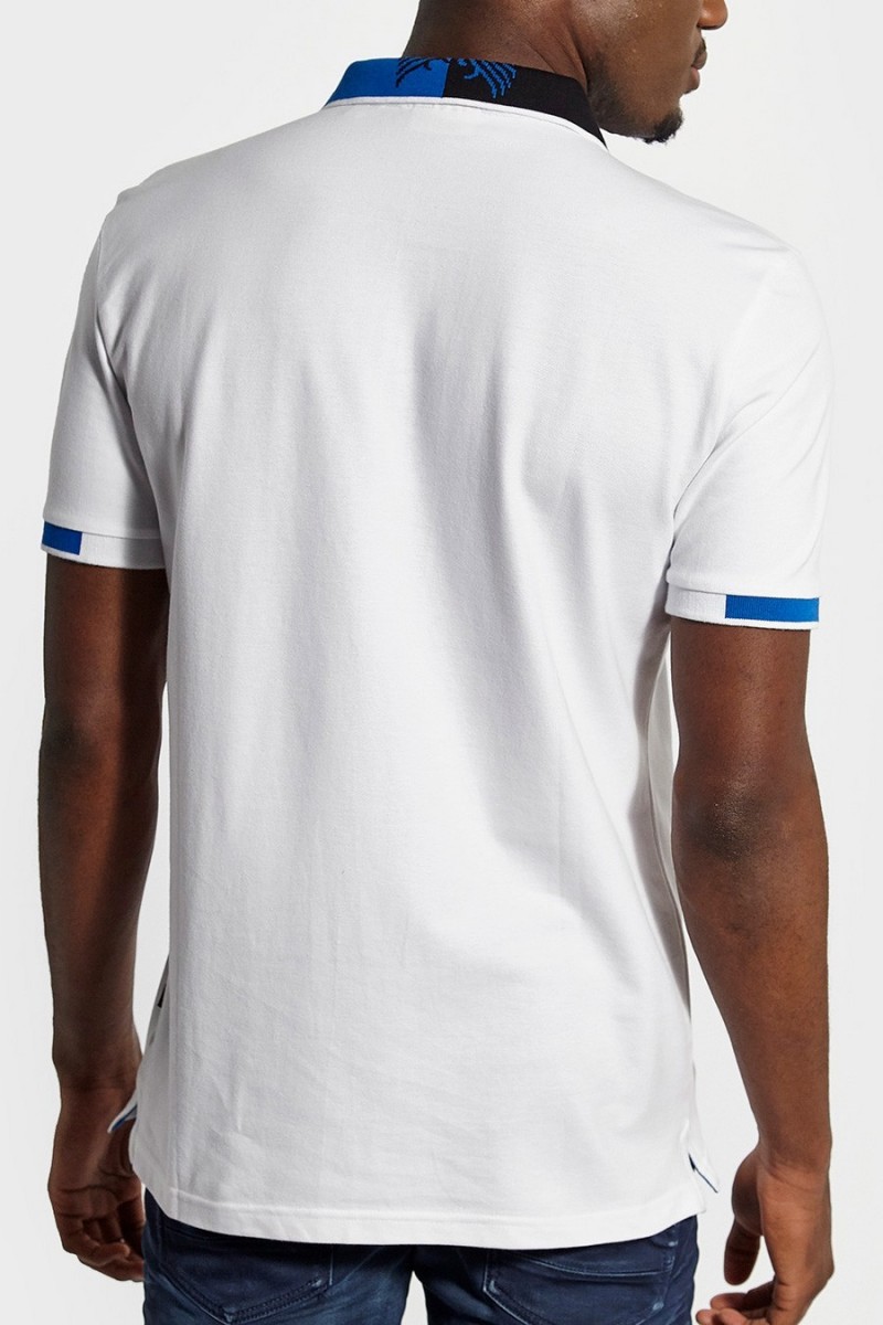 Polo Kaporal manches courtes homme Modu White