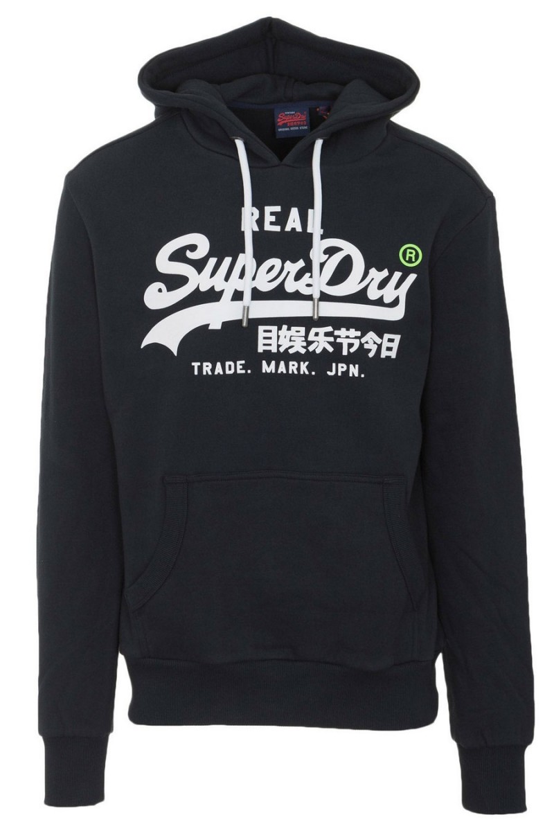 Sweat a capuche Superdy homme VL Hood M2000131A Bleu