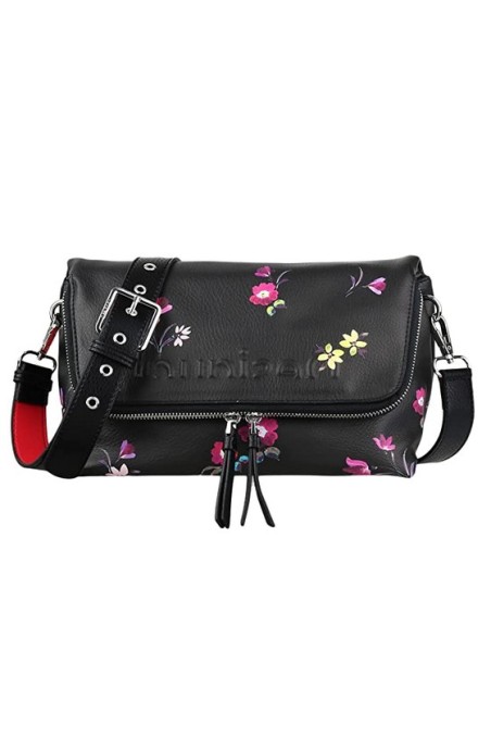 Sac bandoulière desigual Little bia venecia 22SAXP14 noir