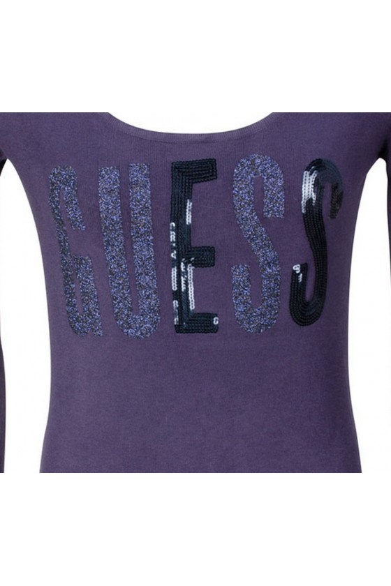 Pull Guess Femme W43R41 violet