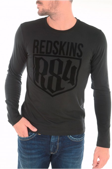 Tee shirt manches longues Homme REDSKINS KENNAN CALDER NOIR