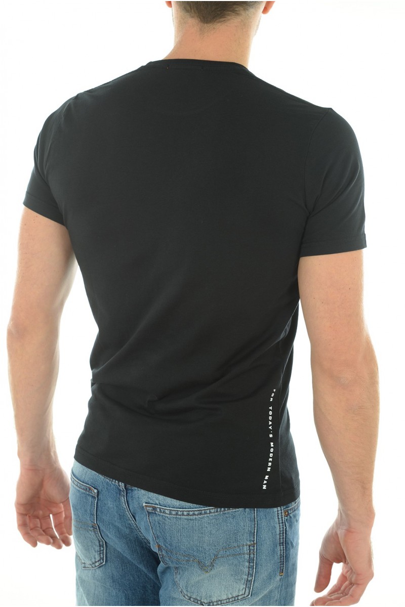 Tee shirt manches courtes Homme PEPE JEANS PM501900 DONATO S/S 999 NOIR