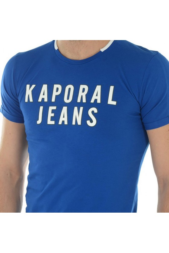 Tee shirt manches courtes Homme Kaporal HOOPY M11 BLEU