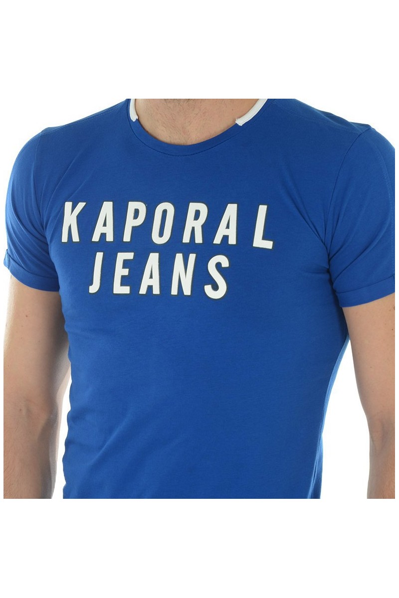 Tee shirt manches courtes Homme Kaporal HOOPY M11 BLEU